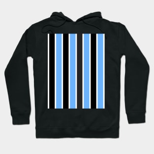 Gremio Classic Blue and Black Stripes Hoodie